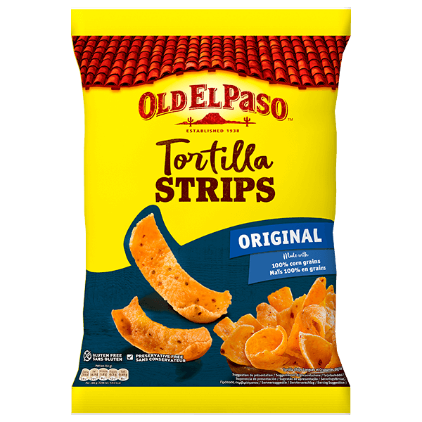 pack of Old El Paso's original tortilla strips